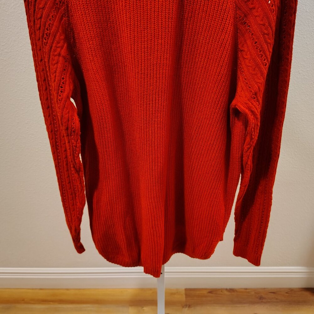 Sonoma Women's Red Sweater Size XL - Picture 10 of 11